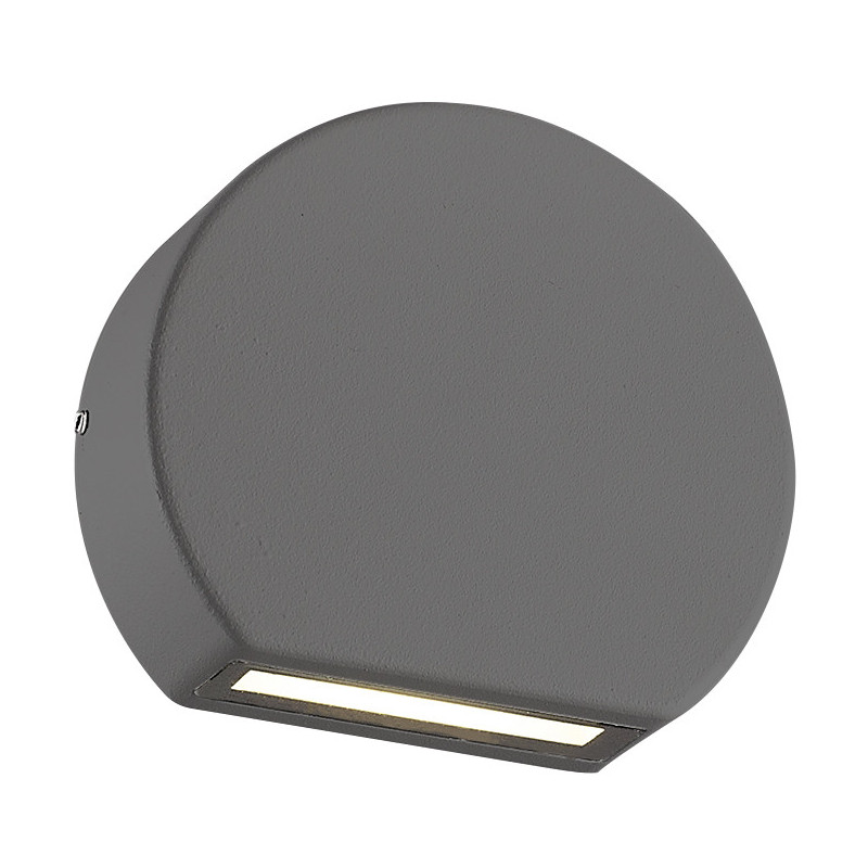 Appliques et plafonniers Applique murale extérieure pour balisage 3000K Anthracite - LUXI 120 - INDIGO