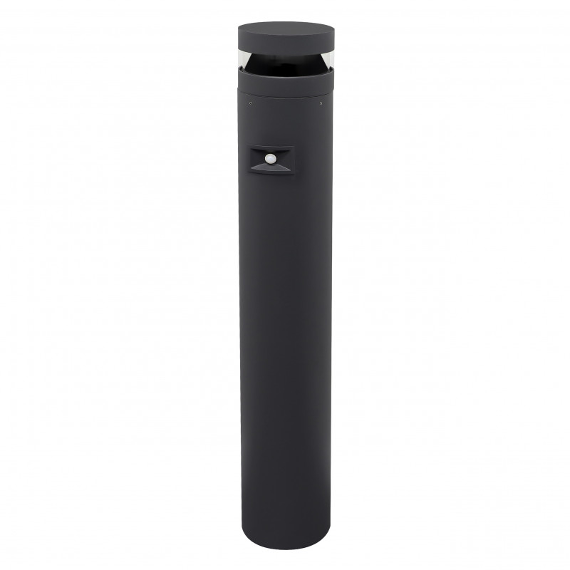 Bornes et potelets Borne extérieure avec détecteur de mouvement IR 90° 3000K Anthracite - CYCLO SENSOR - INDIGO