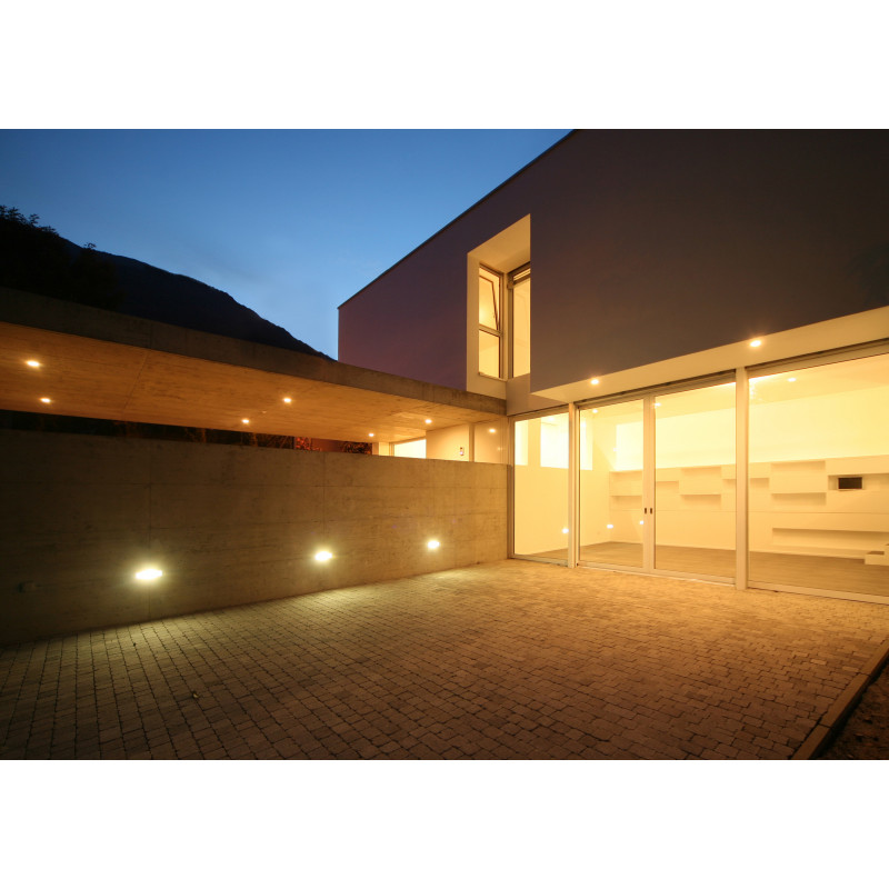 Spots et encastrés Encastré mural extérieur rectangulaire pour balisage 3000K Blanc - ARTSY - INDIGO