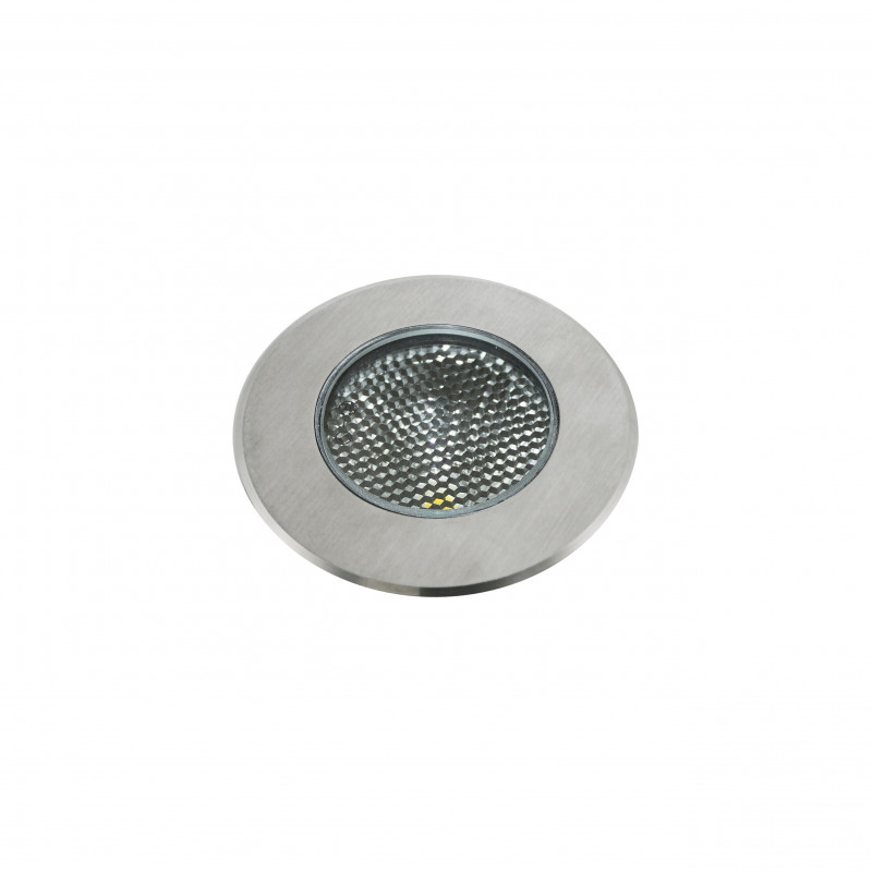 Spots et encastrés Spot extérieur encastré de sol rond carrossable Acier inoxydable - BIG APA RD 230 - INDIGO