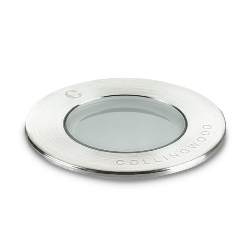 Spots et encastrés Encastré de sol rond 3000K très basse luminance Acier inoxydable 316 - GL019 ULG 2 - INDIGO