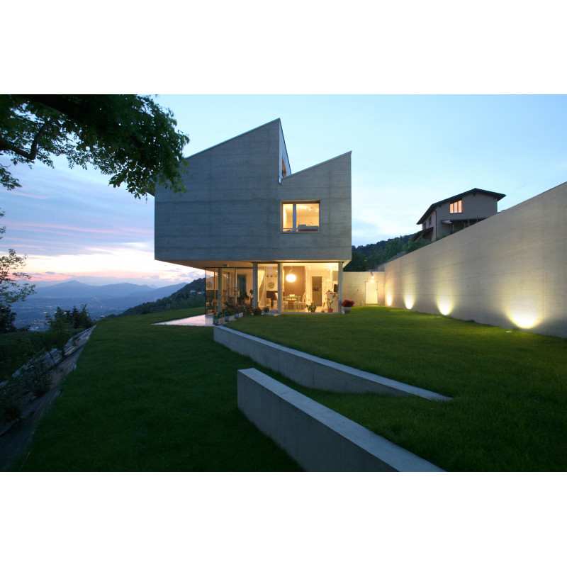 Spots et encastrés Encastré de sol rond carrossable Wall Washer 3000K Acier inoxydable - RODI A - INDIGO