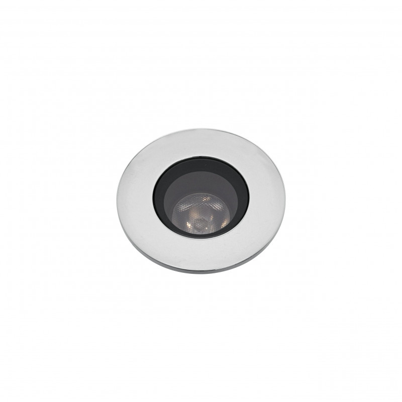 Spots et encastrés Encastré de sol rond SWIM 3000K Acier inoxydable - SWIM - INDIGO