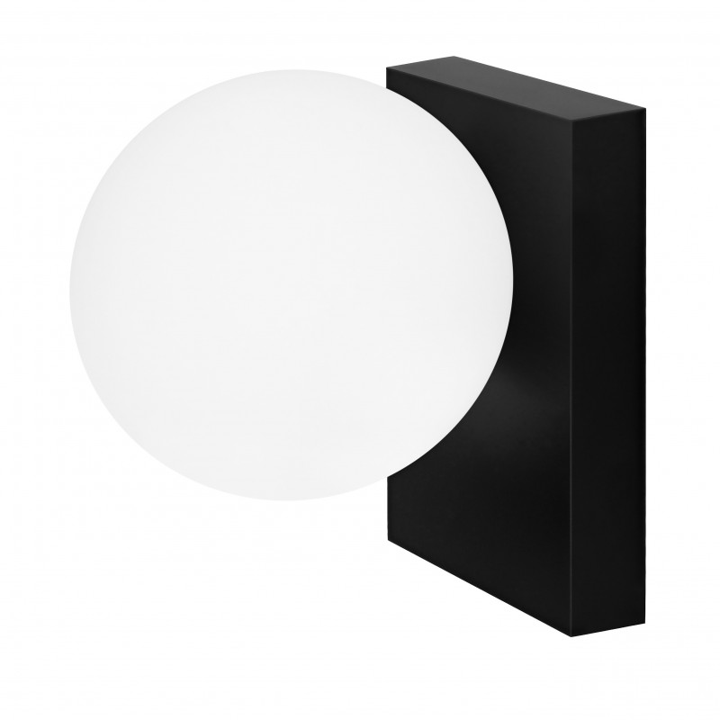 Applique Applique murale décorative avec diffuseur en verre opalin 3000K 375Lm - ELLA - INDIGO