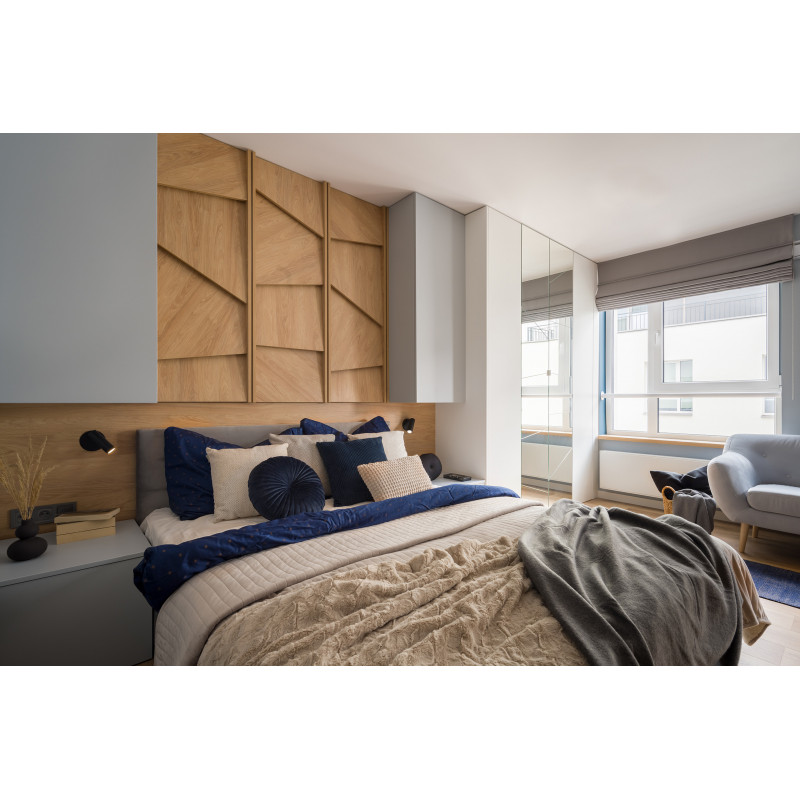 Applique Applique murale décorative base semi-encastrée 2700K - MILO 4 - INDIGO