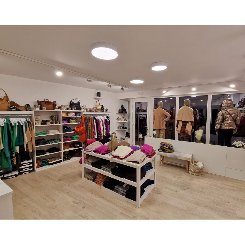 Plafonnier Plafonnier diffuseur opalin 2700-3000-4000K - JUNE 2 C - INDIGO