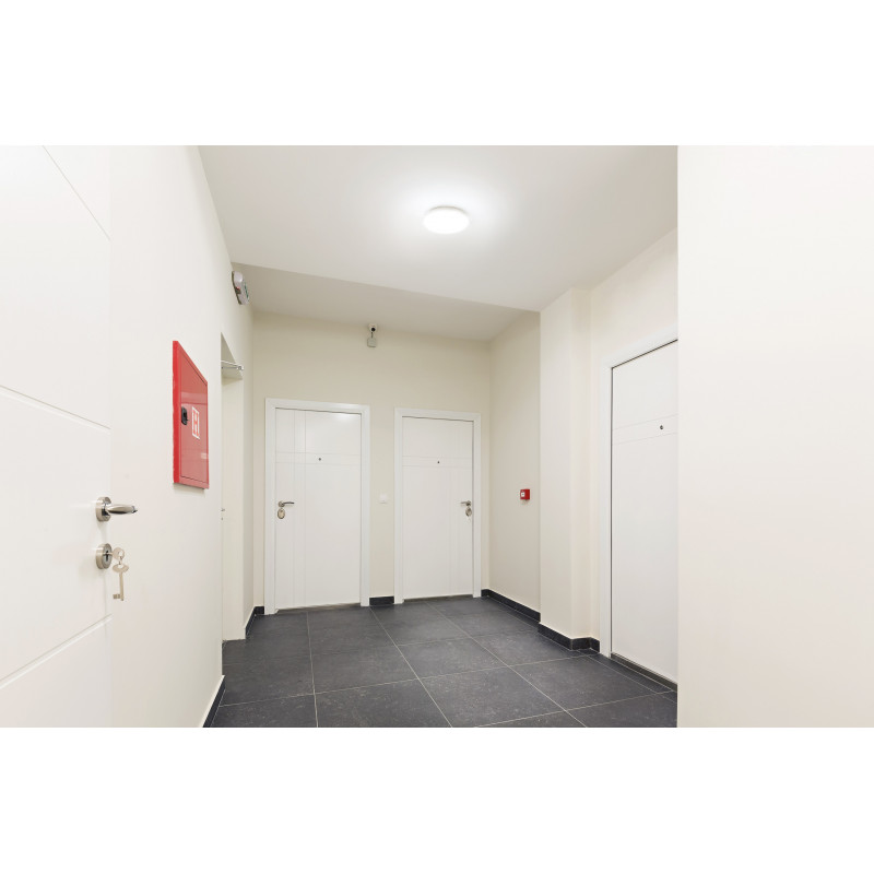 Plafonnier Plafonnier extra-plat rond Blanc mat - TIPO 2 C - INDIGO