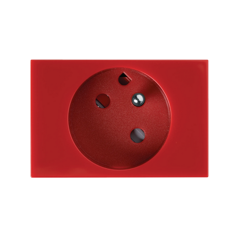 Tout-en-un GALLERY Prise de courant spéciale goulotte 2P+T 16A - HAGER