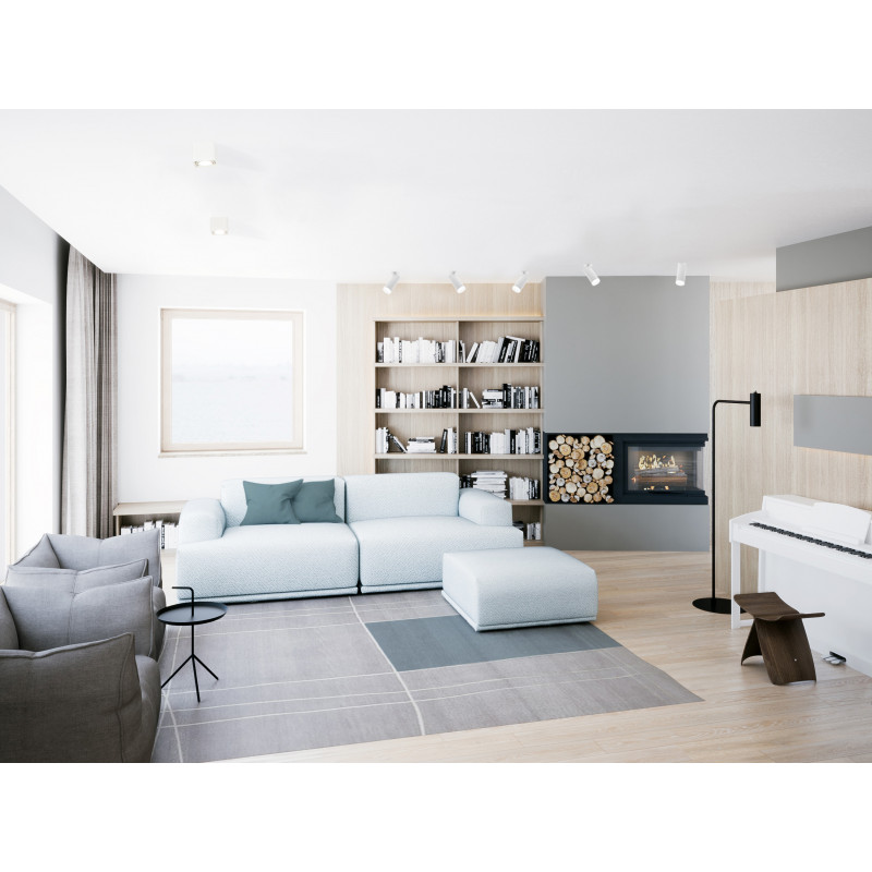 Encastrés Spot semi-encastré rond orientable 3000K - FILI 5 RDX B - INDIGO