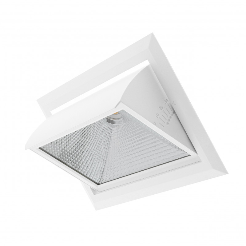 Downlights Downlight encastré rectangulaire orientable 2700-3000-4000K - FOCEA 1 SX PLUS - INDIGO