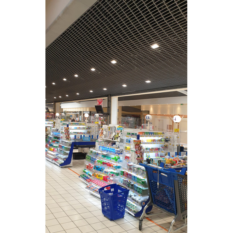 Downlights Downlight encastré rectangulaire orientable 2700-3000-4000K - FOCEA 1 SX PLUS - INDIGO