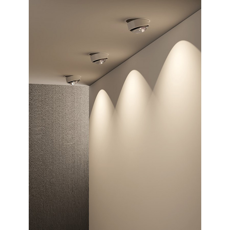 Downlights Downlight semi-encastré rond orientable 3000K - RETI 1 RX - INDIGO