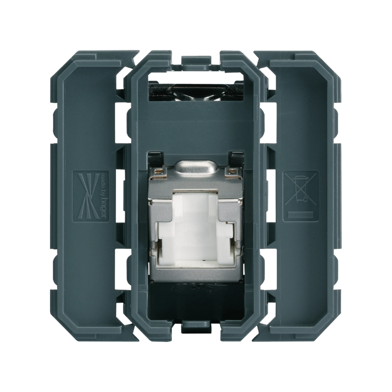 Mécanismes Prise RJ45 cat.6 STP 2M Gallery - HAGER