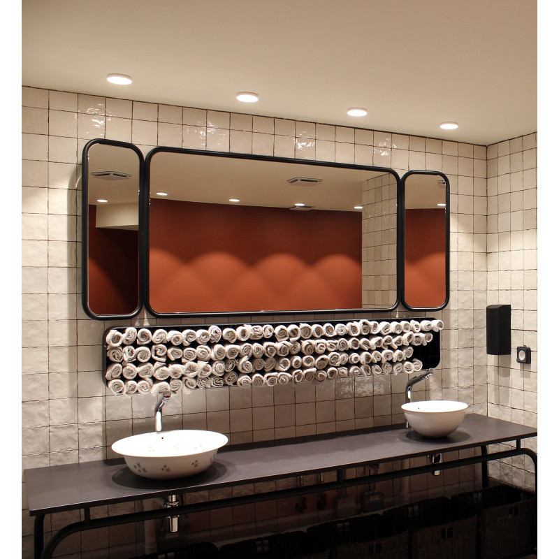 Encastrés Spot encastré rond fixe réflecteur basse luminance 2700K 960Lm - SYLA RD B - INDIGO