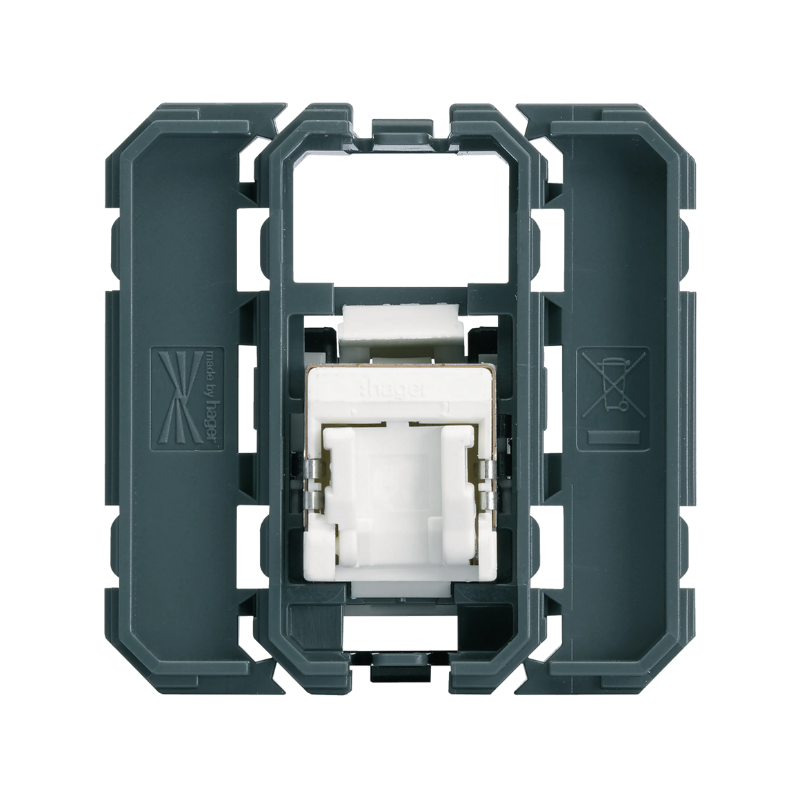 Mécanismes Prise RJ45 cat.5E FTP Gallery - HAGER