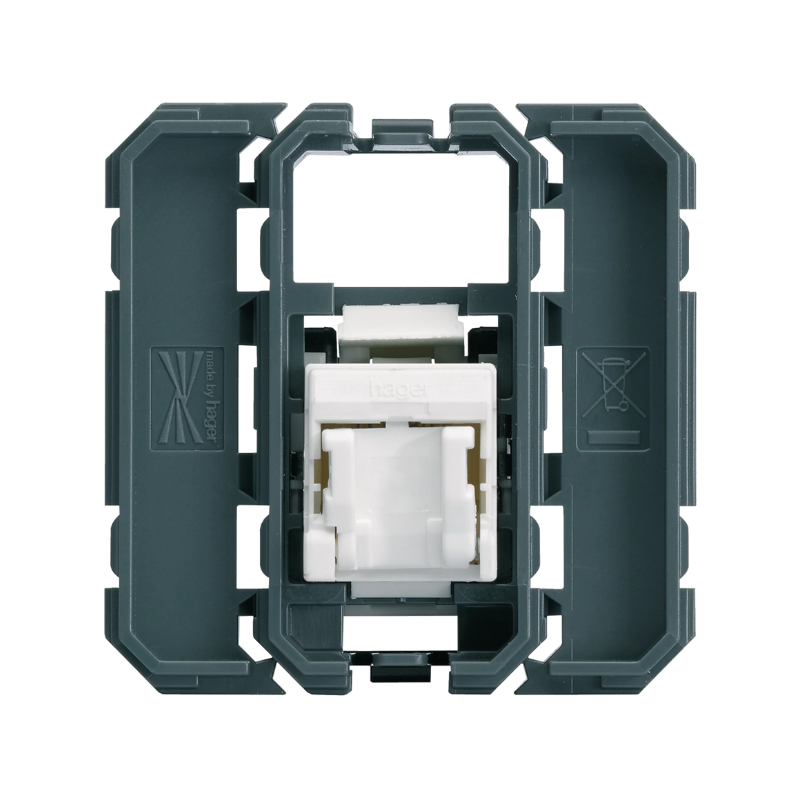 Mécanismes Prise RJ45 cat.5E UTP Gallery - HAGER