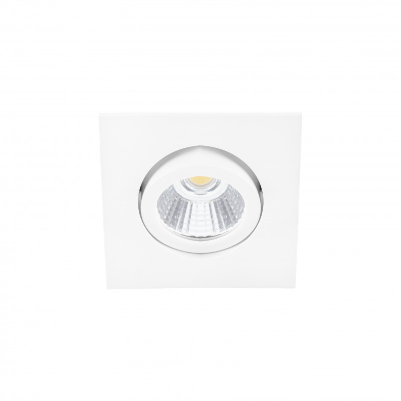 Encastrés Spot encastré carré orientable 3000K 350Lm - TIPI SX - INDIGO Encastrés Spot encastré carré orientable 3000K 350Lm - TIPI SX - INDIGO