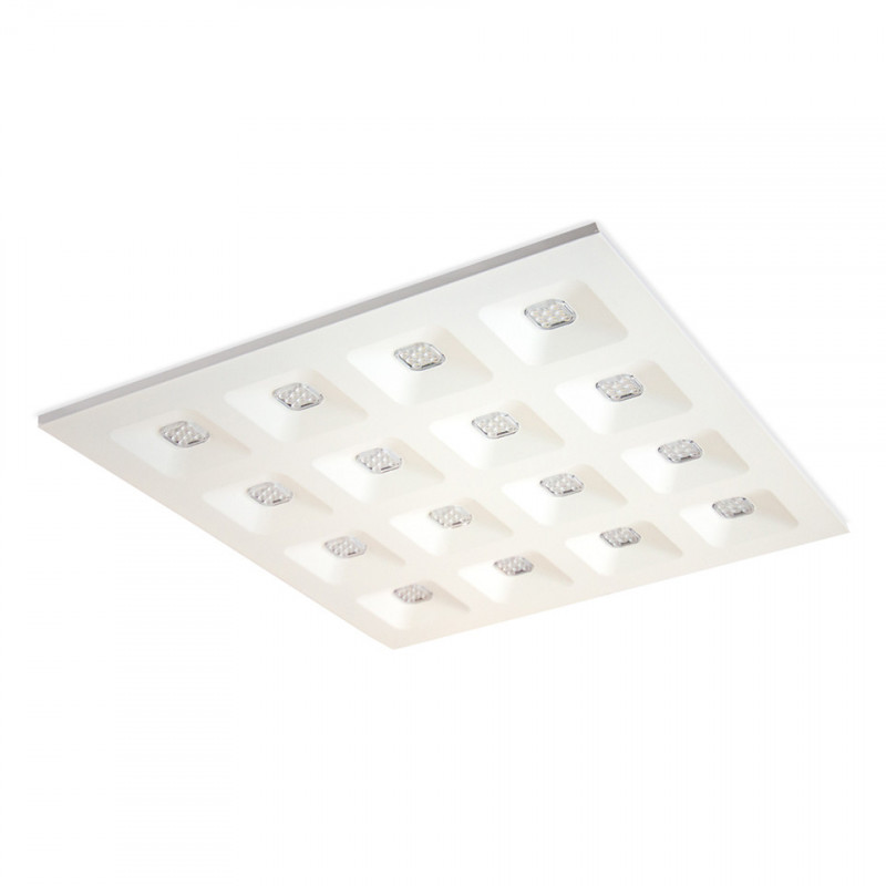 Dalles Dalle 600x600mm dimmable DALI 4000K - DOMINO - INDIGO