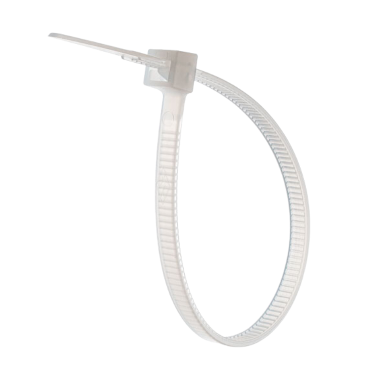 Accessoire câbles Collier de serrage en nylon 200x2.5 blanc par 100 - SAPISELCO