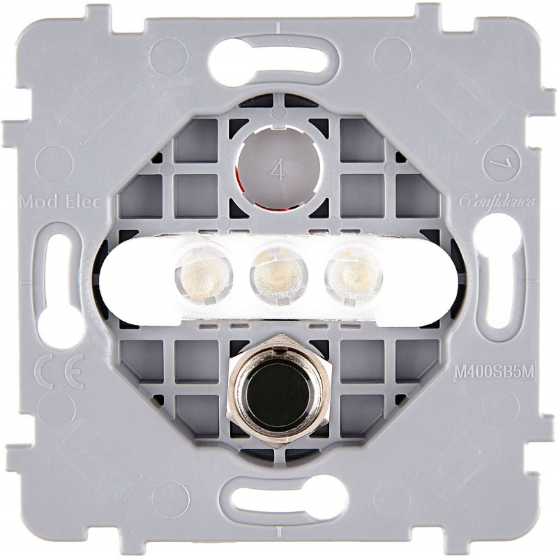 Mécanismes Mécanisme renforcé 1 Push + 3 LED Blanches - MODELEC