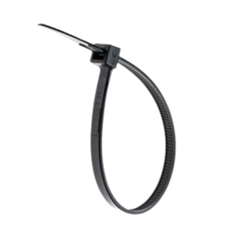 Accessoire câbles Collier de serrage en nylon 430x9 noir par 100 - SAPISELCO