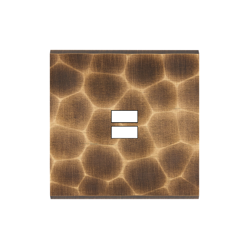 Plaques et façades Façade de finition Fascination magnétique Laiton simple U1 - MODELEC