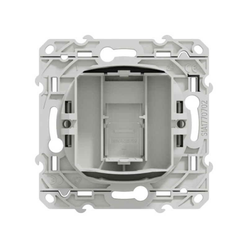 Mécanismes Odace prise RJ45 blanc sans connecteur - SCHNEIDER