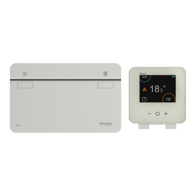 Thermostats connectés Wiser - kit thermostat connecté pour chaudière - SCHNEIDER