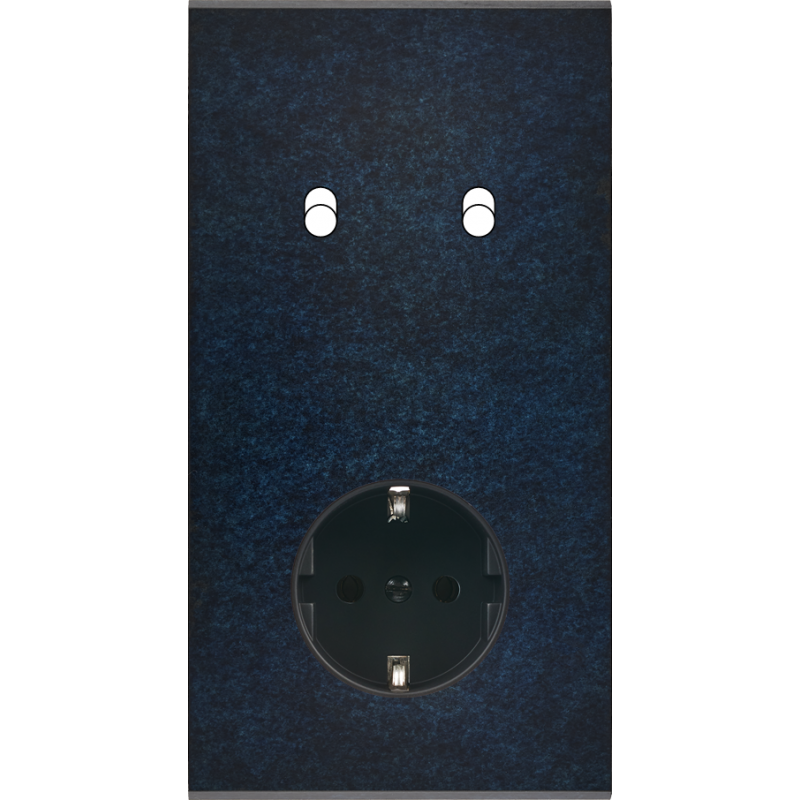 Plaques et façades Façade de finition Fascination Laiton magnétique double B1/B2 Schuko - MODELEC Plaques et façades Façade de finition Fascination Laiton magnétique double B1/B2 Schuko - MODELEC