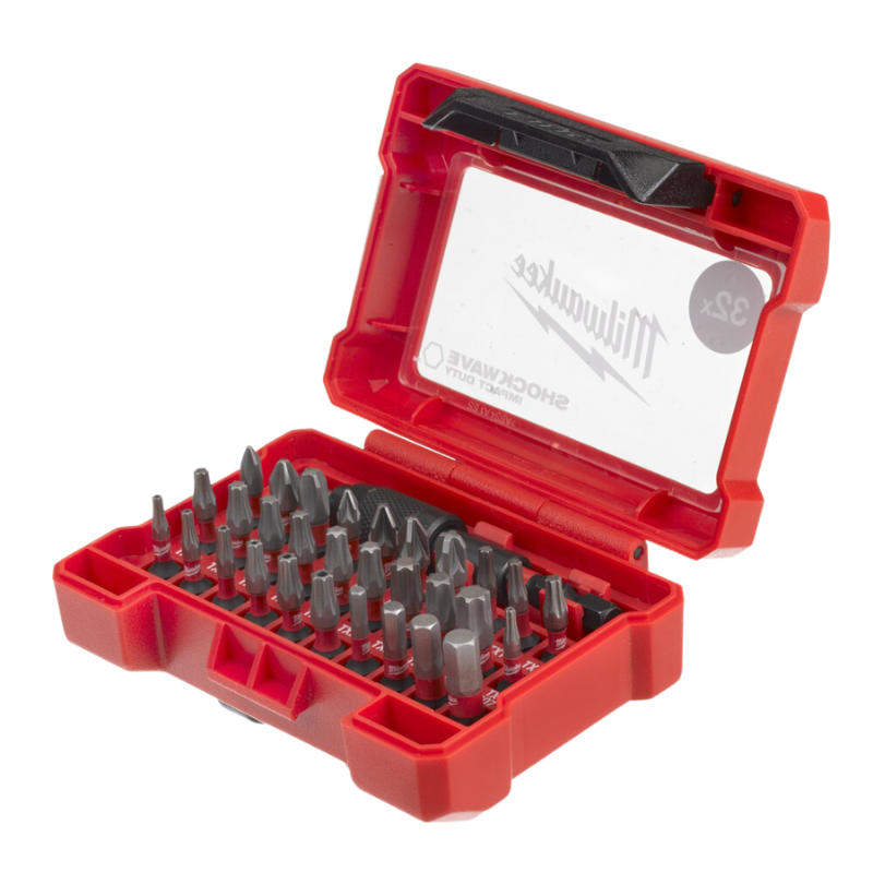 Outillage et fixations Coffret Shockwave 32 pièces - MILWAUKEE