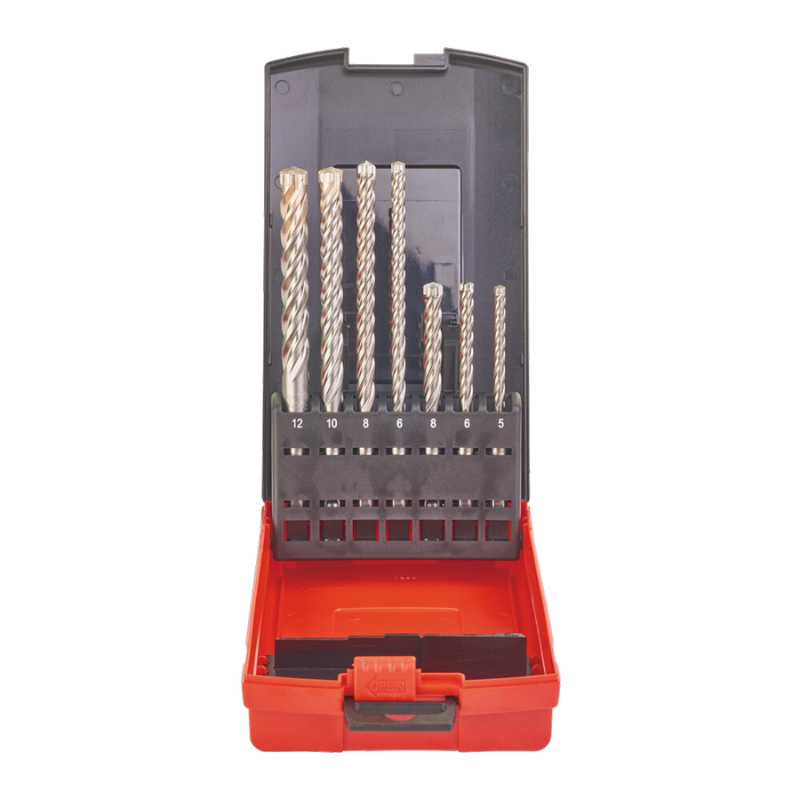 Visseries, forêts et chevilles Coffret 7 pièces forets MX4 - MILWAUKEE