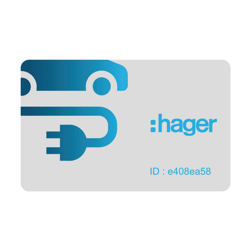 Accessoires IRVE Witty accessoire Kit de 20 badges RFID Utilisateur - Hager