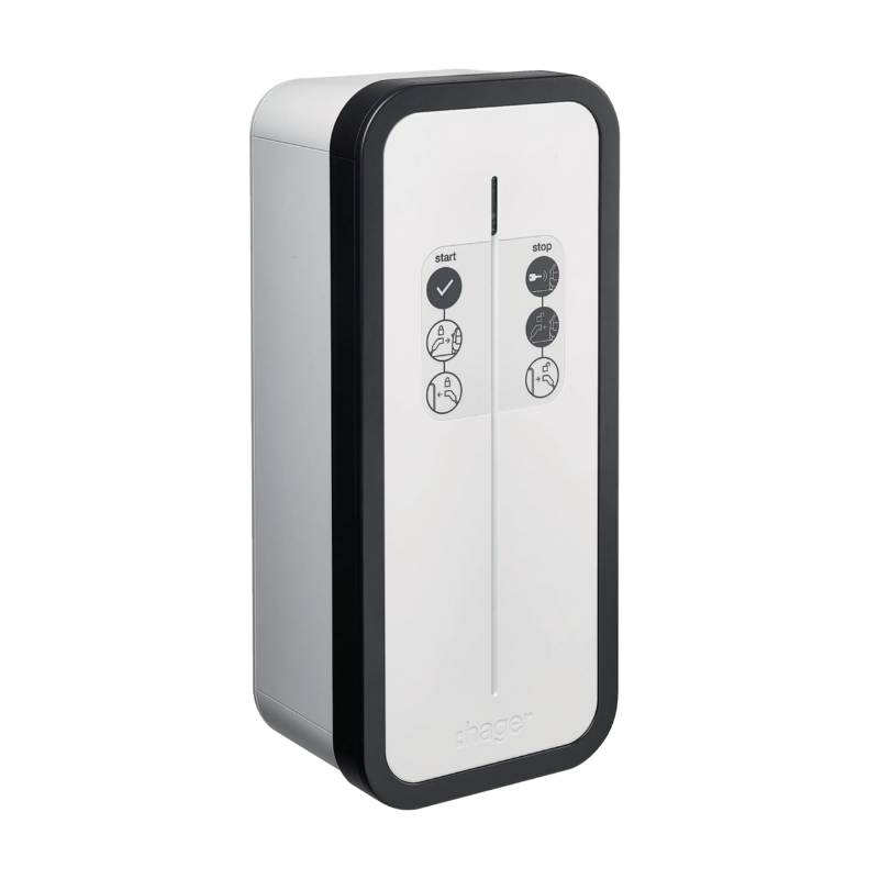Bornes de recharge électrique Witty Start borne de recharge IP55 - HAGER
