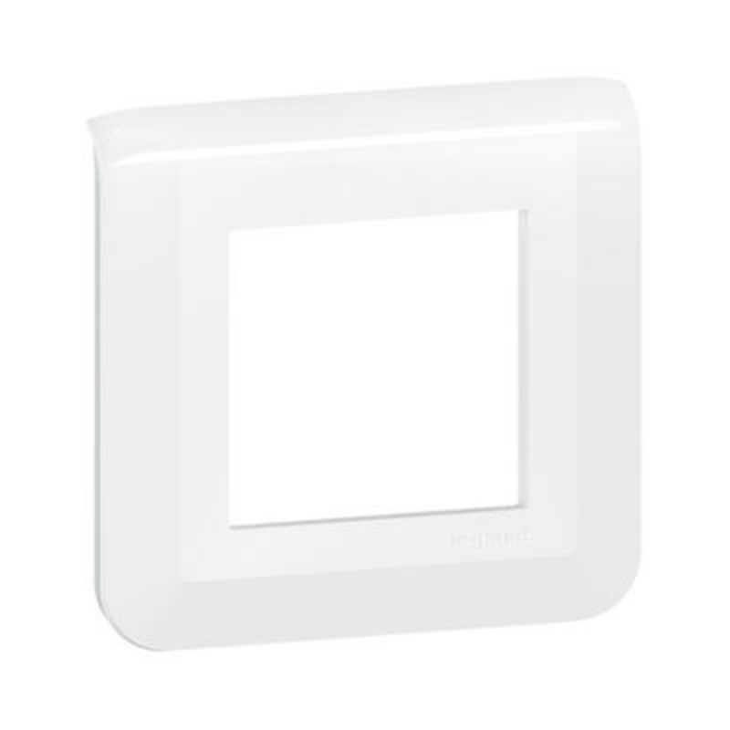 Facade pour appareillage Plaque de finition blanche pour modules Mosaic - LEGRAND