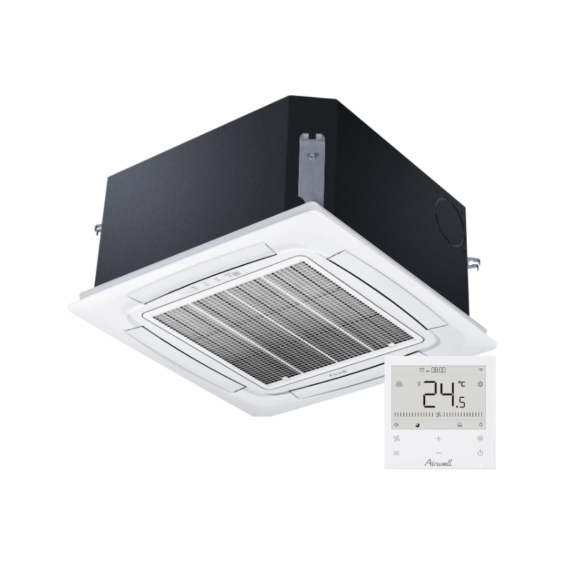 Tertiaire et industriel CVQA - Unité Intérieure DRV cassette 600x600 réversible - AIRWELL