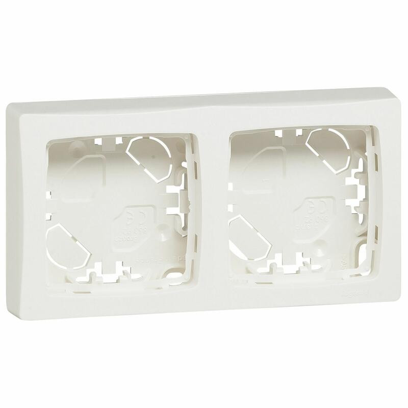 Cadres Cadre saillie 2 postes blanc - LEGRAND