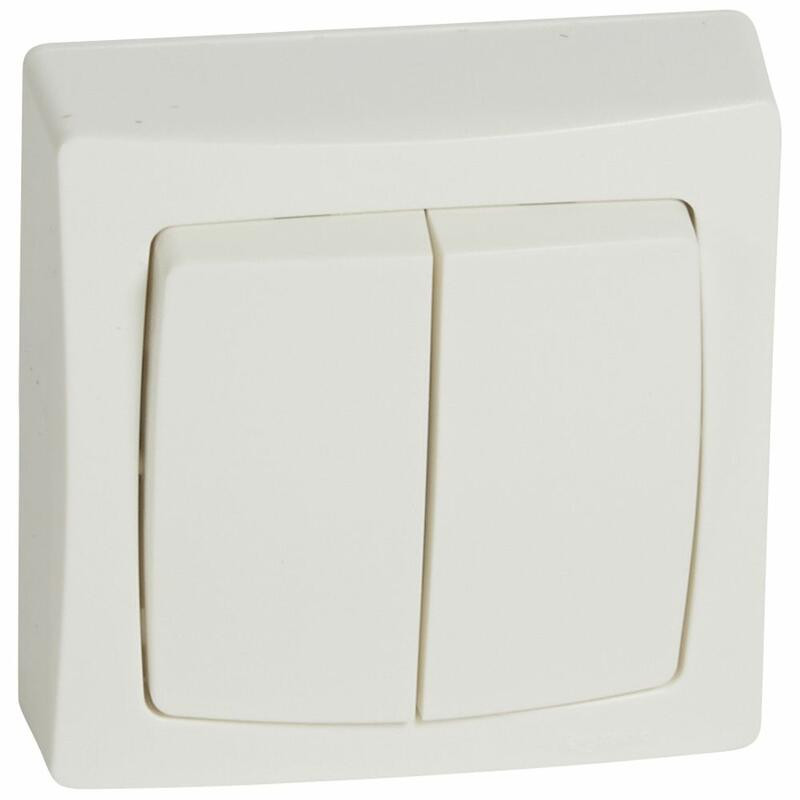 Complet Double va-et-vient saillie complet - LEGRAND
