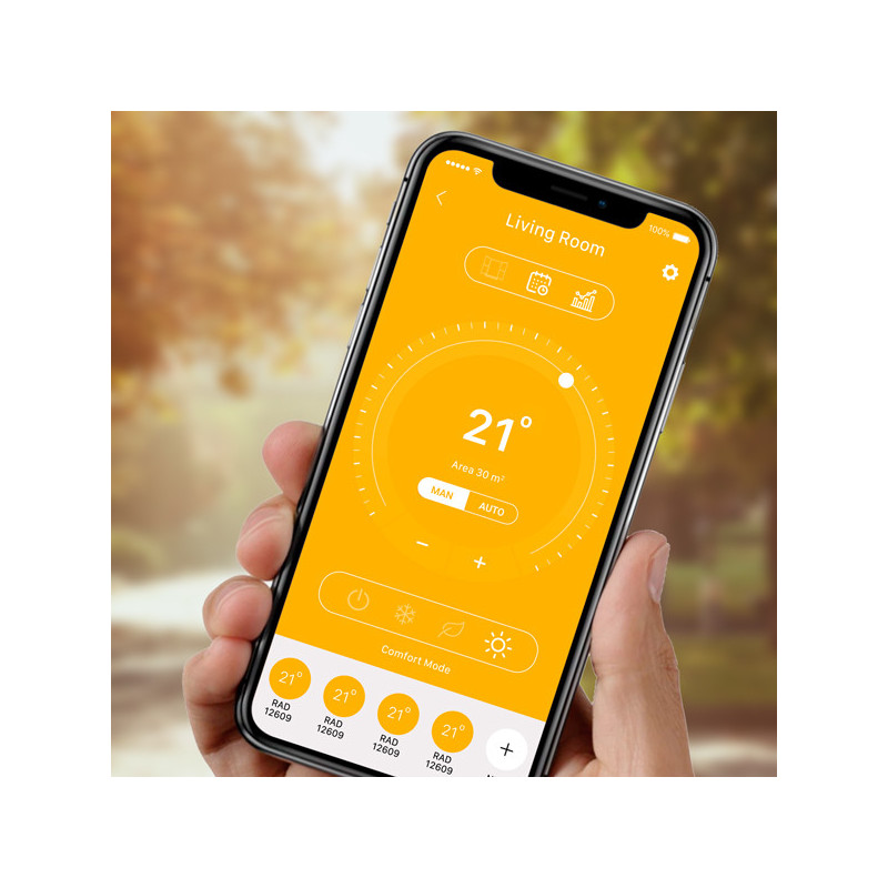 Thermostats Thermostat digital WI-FI avec AI Genius - ROINTE Thermostats Thermostat digital WI-FI avec AI Genius - ROINTE