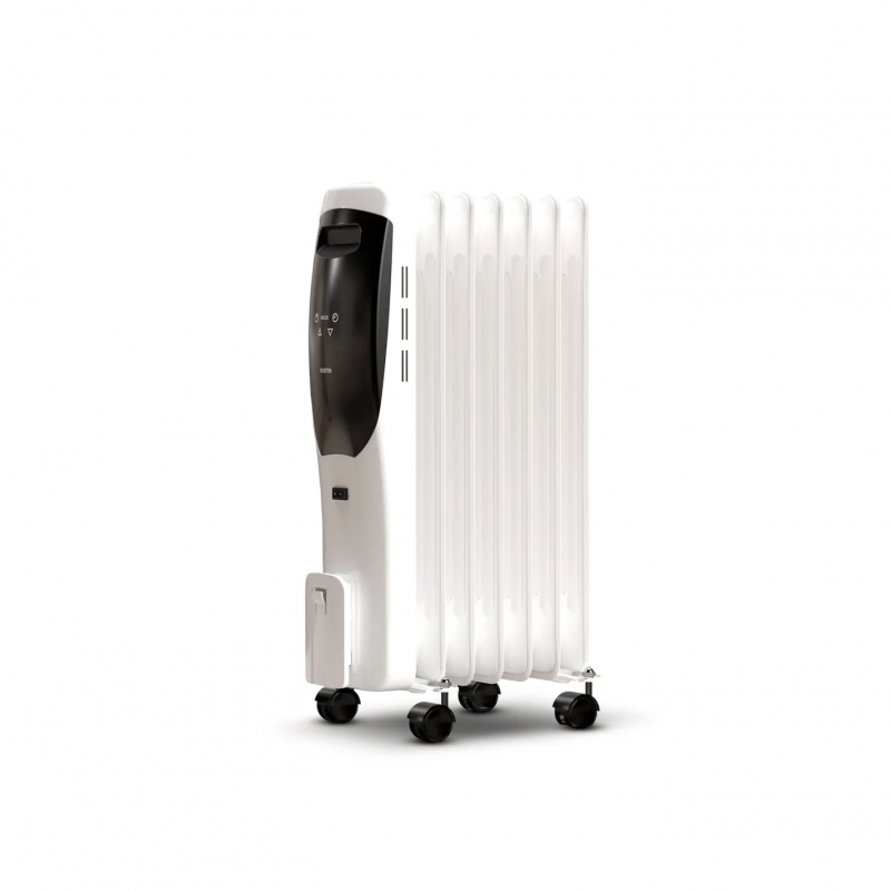 Chauffage d'appoint LORENT - Radiateur mobile digital à inertie fluide - ROINTE