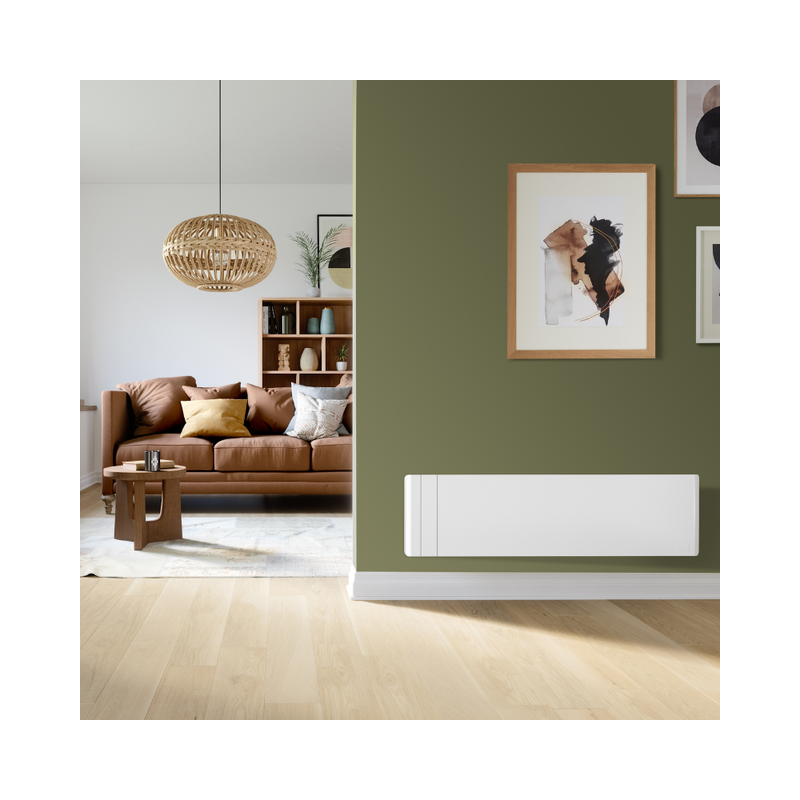 Radiateurs CHAMANE - Radiateur plinthe blanc - INTUIS Radiateurs CHAMANE - Radiateur plinthe blanc - INTUIS