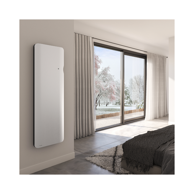 Radiateurs DOOK - Radiateur connecté vertical Blanc - INTUIS