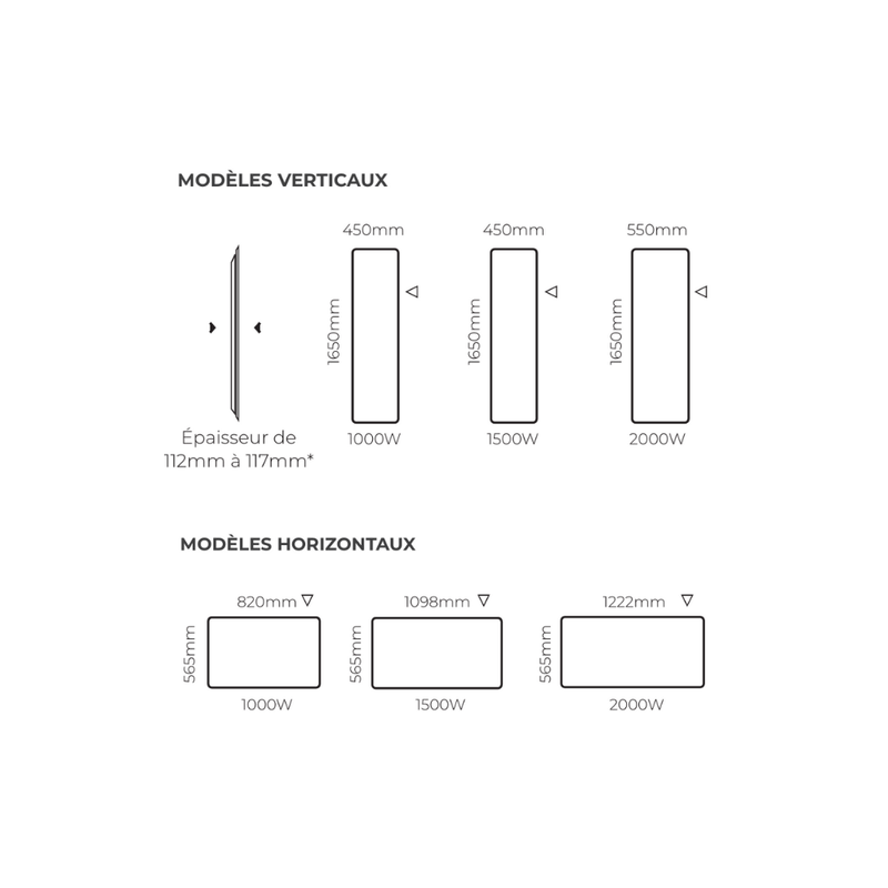 Radiateurs KERAMOS Nativ - Radiateur connecté Céramique vertical - INTUIS Radiateurs KERAMOS Nativ - Radiateur connecté Céramique vertical - INTUIS