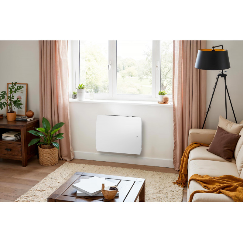 Radiateurs NOVIUM Nativ - Radiateur connecté vertical blanc - INTUIS