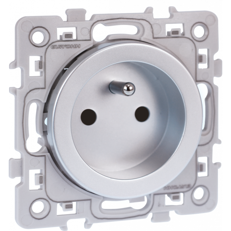Mécanismes SQUARE Prise 2P+T - EUROHM