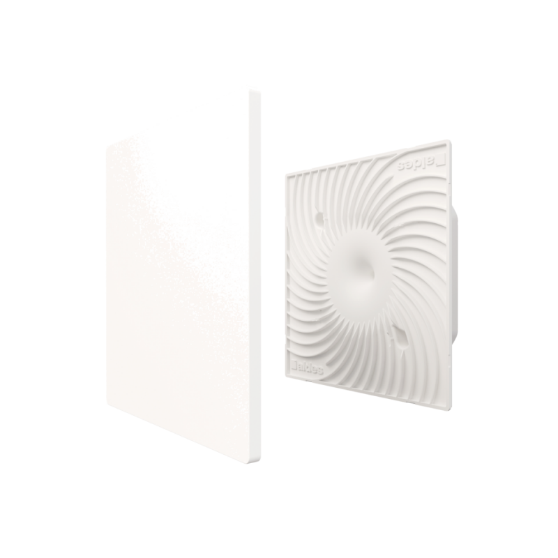 Accessoires ventilation Grille de ventilation fixe ColorLINE® blanche débit 15-60 m³/h, Ø80 mm - ALDES