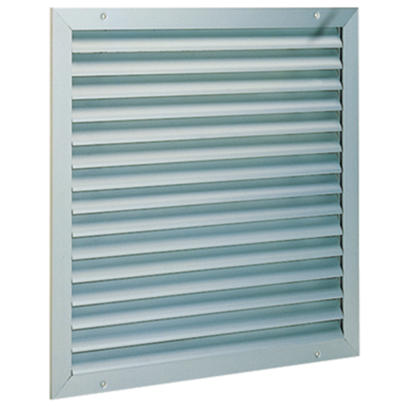 Accessoires ventilation Grille extérieure murale en aluminium anodisé 300x300mm - ALDES