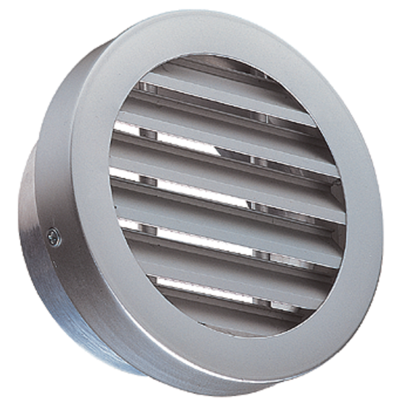 Accessoires ventilation Grille extérieure murale en aluminium Ø200mm - ALDES