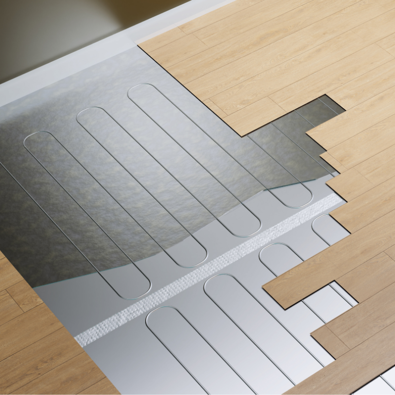 Plancher chauffant ERKO - Plancher chauffant sol stratifié - ROINTE