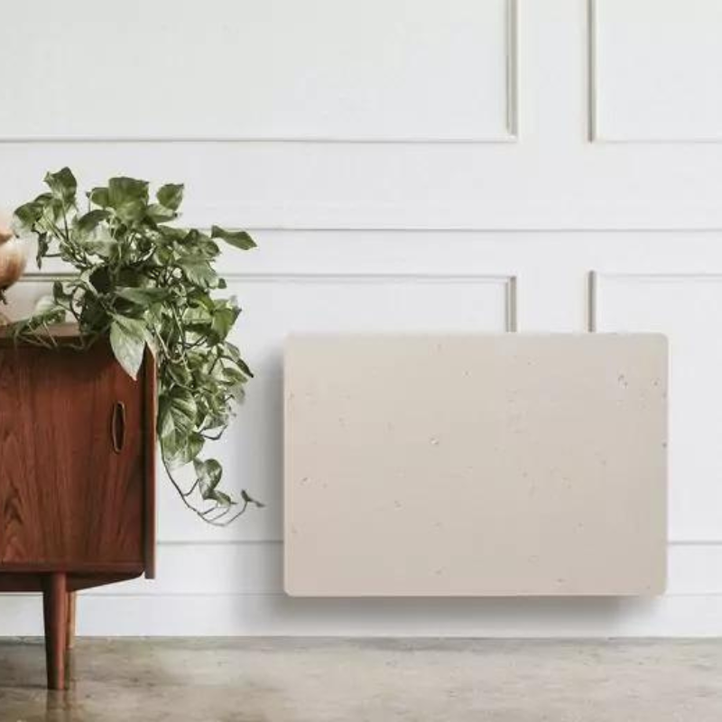 Radiateurs NATURAY Nativ - Radiateur lave satin grège 1500 W - INTUIS