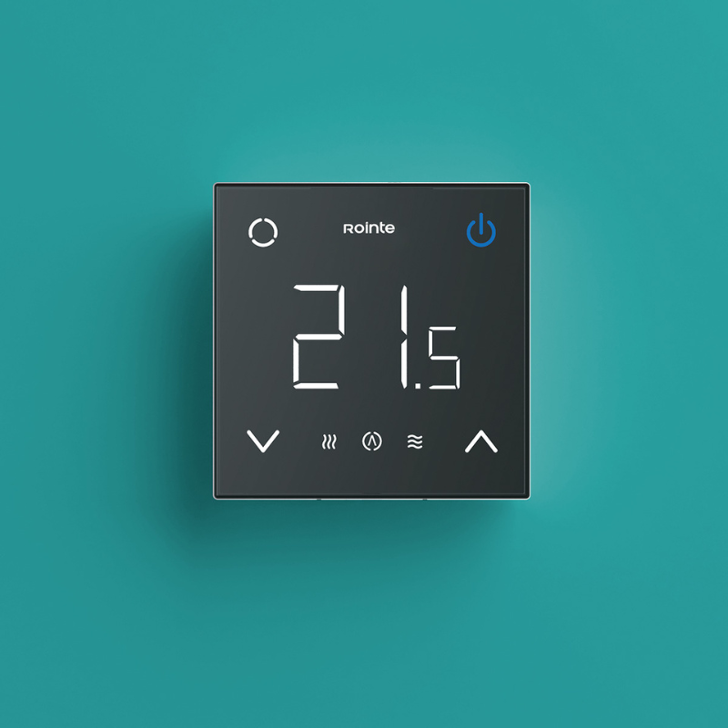 Thermostats connectés CT.2 Touch WiFi - Thermostat connecté Noir - ROINTE
